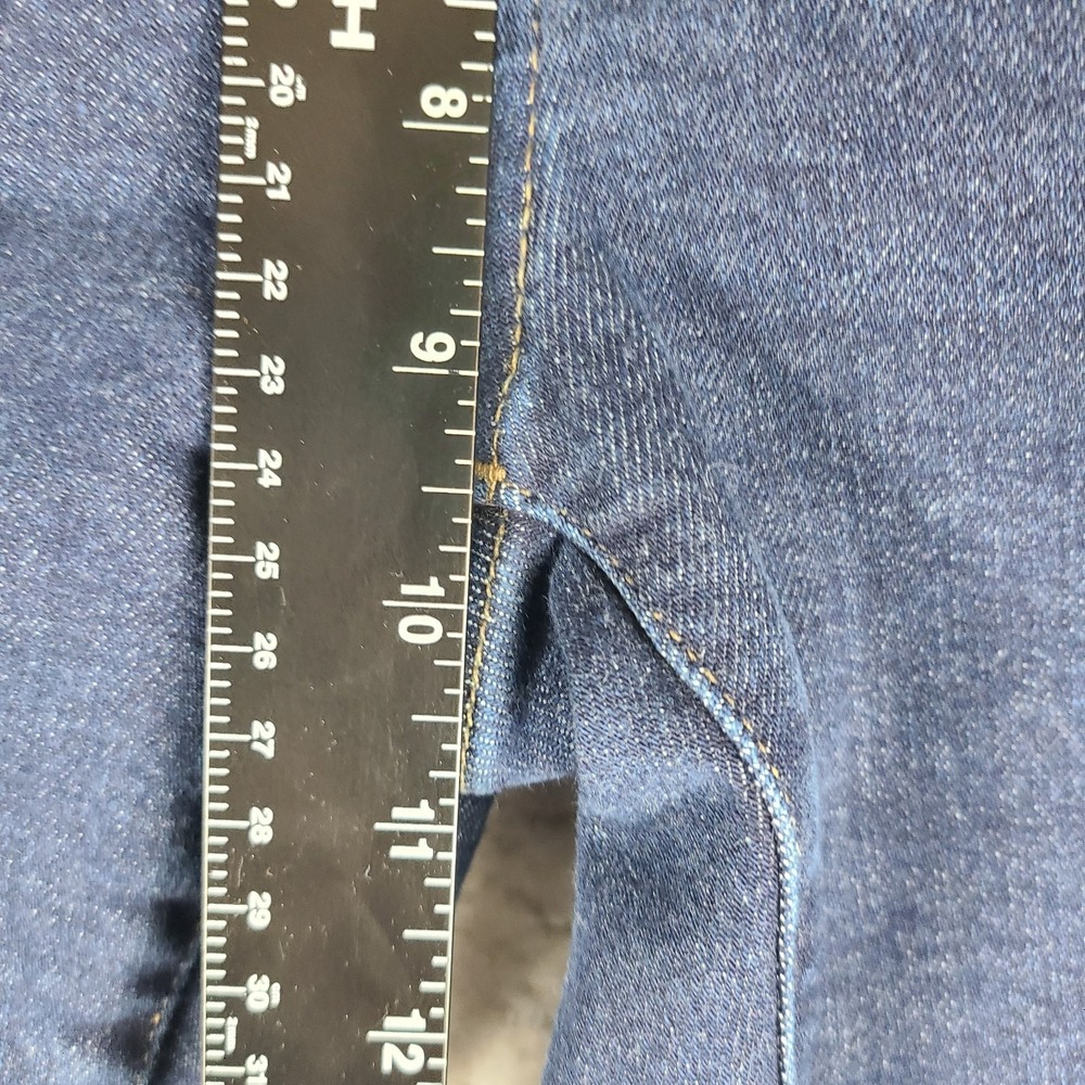 MADEWELL Jeans Womens 27 Blue 9" Mid Rise Skinny Dark Wash Denim - Picture 5 of 14